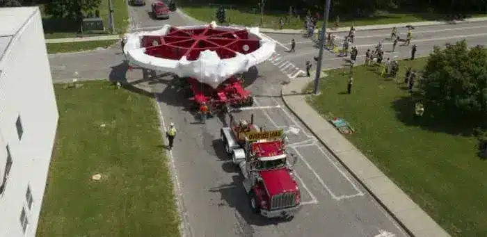 Muon g-2 électroaimant d'un accélérateur de particules