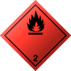 Mercancías peligrosas gases inflamables
